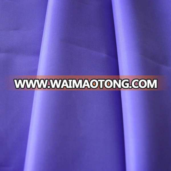 waterproof raincoat fabric polyester 190T with PVC coating